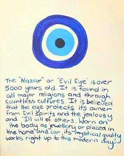 DMS RETAIL Handmade Nazariya Evil Eye Charms Bracelet Nazar
