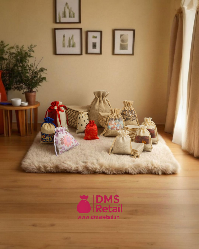 Jute potli bags