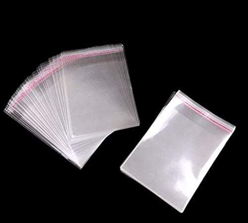 2.5x4 Inches: Self-Adhesive Bags | Transparent Resealable Plastic Bags for Packaging & Storage | Pack of (1000)