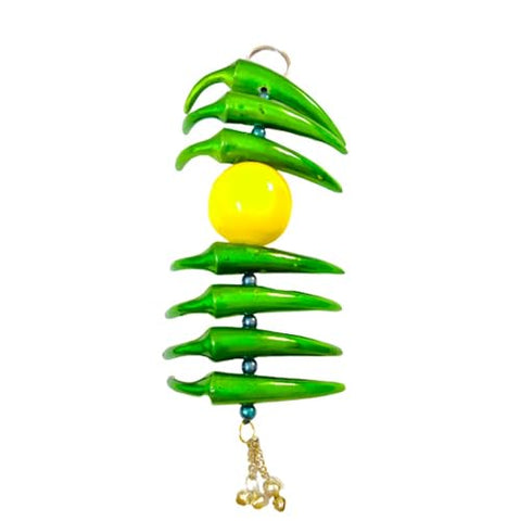 Avanti Creation Metal Nimbu Mirch Wall Hanging |Remove Negativity Showpiece|Nazar Battu for Door Hanging Brand: DMS Retail