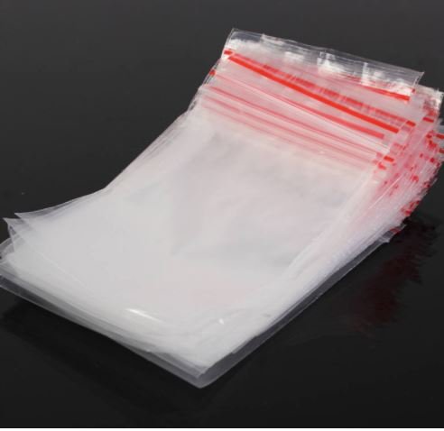x Transparent Zip Lock Pouch Bag Airtight Resealable Plastic Bag