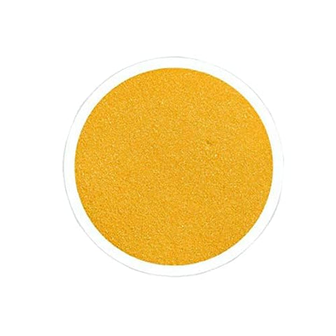 DMS RETAIL Different Color Rangoli Color Powder for Floor Decoration Diwali Decoration Items Ceramic Colours Rangoli Color Powder Rang for Navratri Pongal Pooja Mandir 1 KG PKT (Mustard)