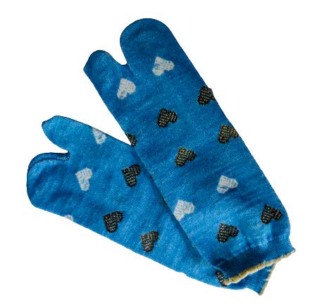 DMS RETAIL Ankle Length Cotton Colourful Printed Thumb Socks For Women/Girls-Combo Free Size (2)