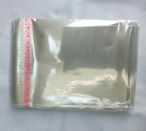 2.5x3.5 Inches : Transparent Plastic Packing Bags Adhesive Poly Bag Clear Self Adhesive Bags Size PACK OF (1000)