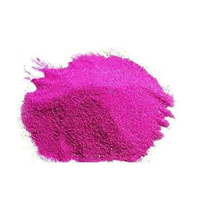 DMS RETAIL Colors Floor Arts Ceramic for Creativity, Diwali Floor Decoration Floor Decoration Diwali Navratri Celebration 300 GMS (Pink)