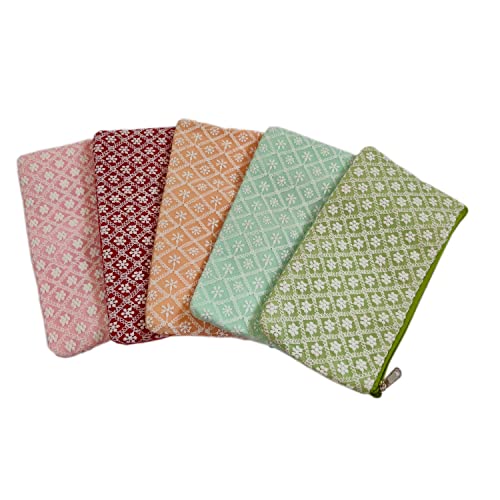 DMS RETAIL Embroidered Lucknowi Clutch Purse For Women Return Gift Favour Shagun Jardosh Purse For Ladies Pack Of (4)