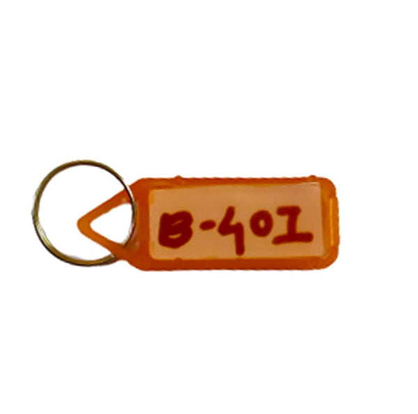 DMS RETAIL Multicolor Assorted Tag Label Multipurpose Writeable Name Key Tags Keychains Assorted Key Tag Label Multipurpose Keychain Keyring & with Name Labels (5)