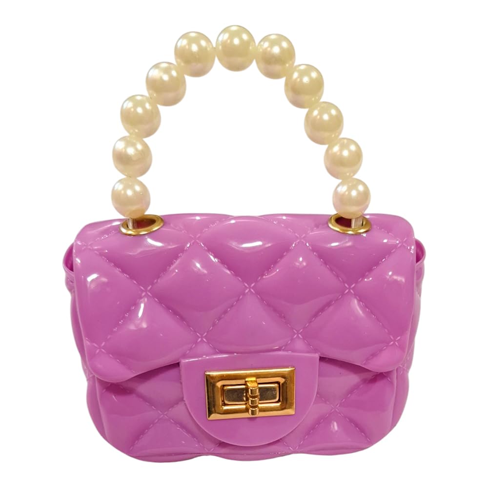 DMS RETAIL Mini Purse sling bag for Girls Kids Jelly Purse Clutch Crossbody Shoulder Bag Trending Fashion Kids Sling Bag Toddler Handbag