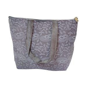 DMS RETAIL Lucknowi Traditional Purse For Women|Ladoes Purse With Handle |Embroidered Purse (Grey)