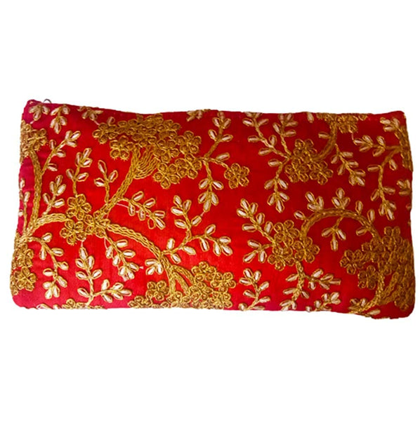 DMS RETAIL Embroidered Daily Use Clutch Purse For Women Return Gift Favour For Women (Pack Of 7 Bag)