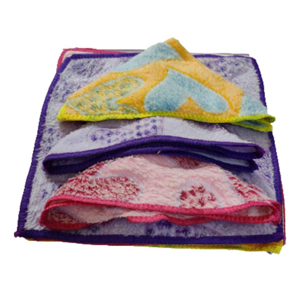 DMS RETAIL Multicolor Printed Super Soft Fur Handkerchief For Babies Cotton Face Towel For Babies,Children,Baby Boy Baby Girl (2)