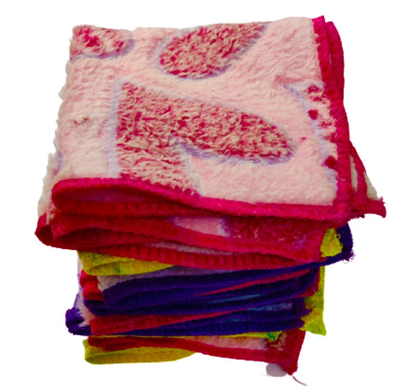 DMS RETAIL Multicolor Printed Super Soft Fur Handkerchief For Babies Cotton Face Towel For Babies,Children,Baby Boy Baby Girl (2)
