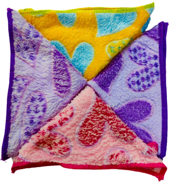 DMS RETAIL Multicolor Printed Super Soft Fur Handkerchief For Babies Cotton Face Towel For Babies,Children,Baby Boy Baby Girl (2)