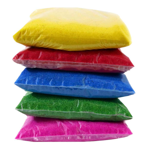 DMS RETAIL Different Color Rangoli Color Powder for Floor Decoration Diwali Decoration Items Ceramic Colours Rangoli Color Powder Rang for Navratri Pongal Pooja Mandir (900)