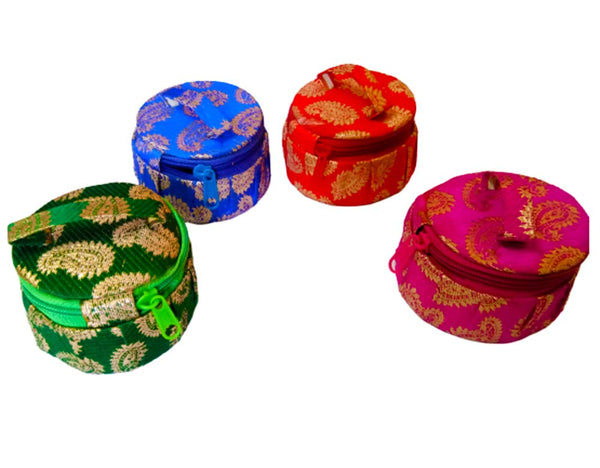 DMS RETAIL Bangle Organiser Shagun Potli Bag (Multicolour) - Pack of 2