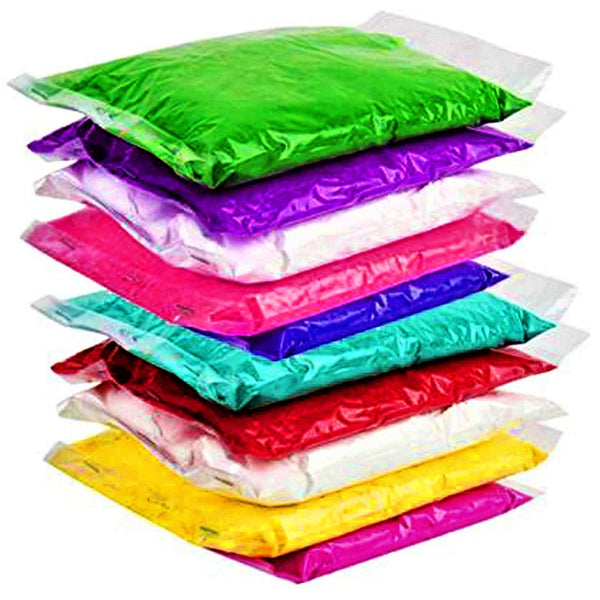 DMS RETAIL Different Color Rangoli Color Powder for Floor Decoration Diwali Decoration Items Ceramic Colours Rangoli Color Powder Rang for Navratri Pongal Pooja Mandir (100)