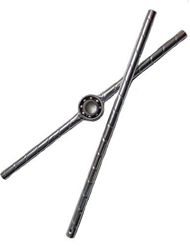 Cover Bearing Stainless Steel Dandiya Garba Sticks for Navratri Celebration dmsretail