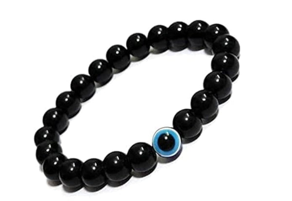 DMS RETAIL Combo Of COUPLE Evil Eye Bracelet for Girls/Women and Boys/Men | Friendship Bracelet For Men & Women|Nazar Bracelet Set Of 2 dmsretail