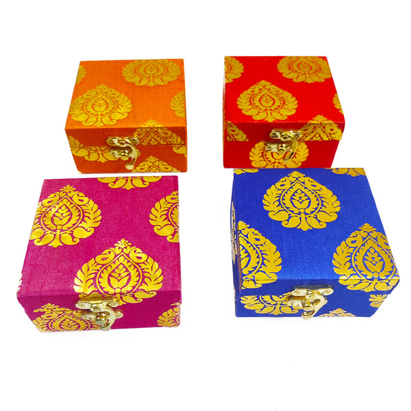 DMS RETAIL Decorative Cash Box, Shagun Box, Gifting Cash Box, Gaddi Box, Jewellery Box, Shagun Envelope Money Box Envelope Wedding Return Gift For Guests Pack of (1) dmsretail