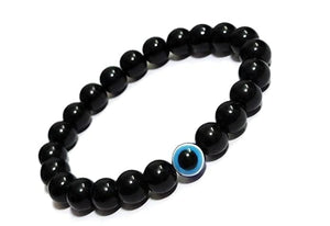 DMS RETAIL Handmade Nazariya Evil Eye Charms Bracelet | Nazar Battu | for Women, Men Evil Eye Nazar Dhaga Bracelet Friendship Bands Rakhi Bands For Men And Women Set Of 1 dmsretail