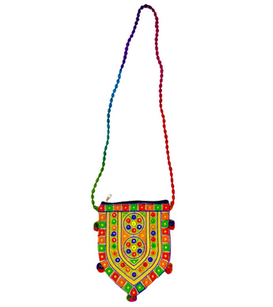 DMS RETAIL Traditional Kutchi Rajasthani Sling Bag Traditional Ethnic Embroidered Bag For Women dmsretail