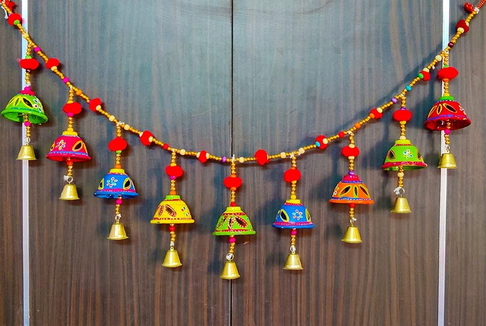 Multicolor Handmade Door Hanging Decorative Toran for Home  Decoration-Bandarwal for Main Door-Wedding-Inauguration Parties