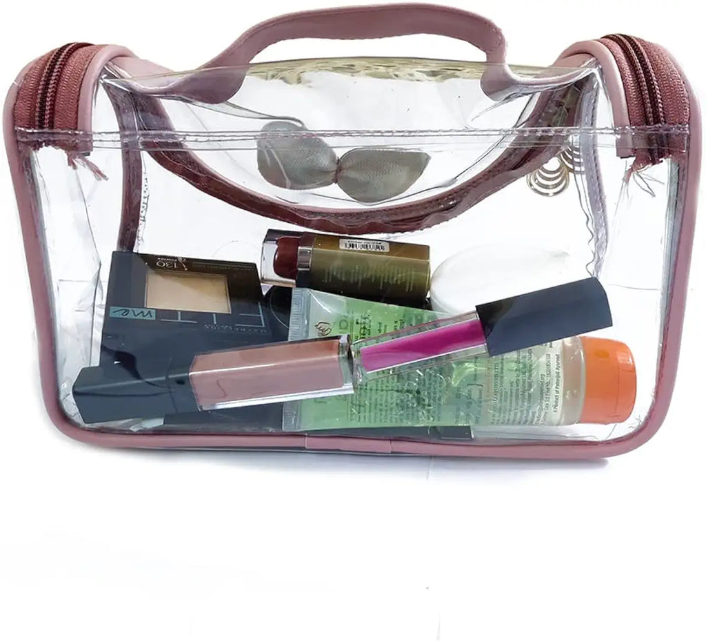 Transparent Organiser Pouch for Travelling|Make Up Organiser Bag