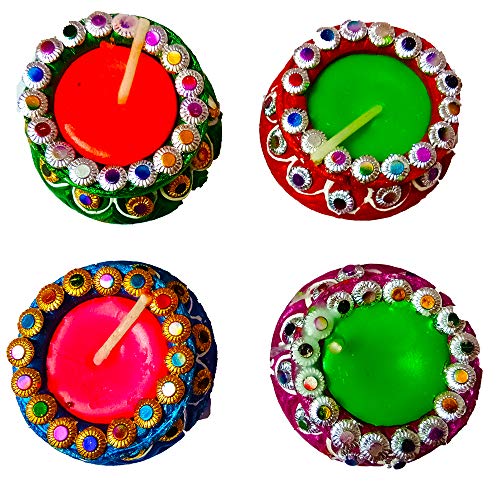 DMS RETAIL Matki Diya Terracotta Diwali Diya Clay Diyas for Diwali