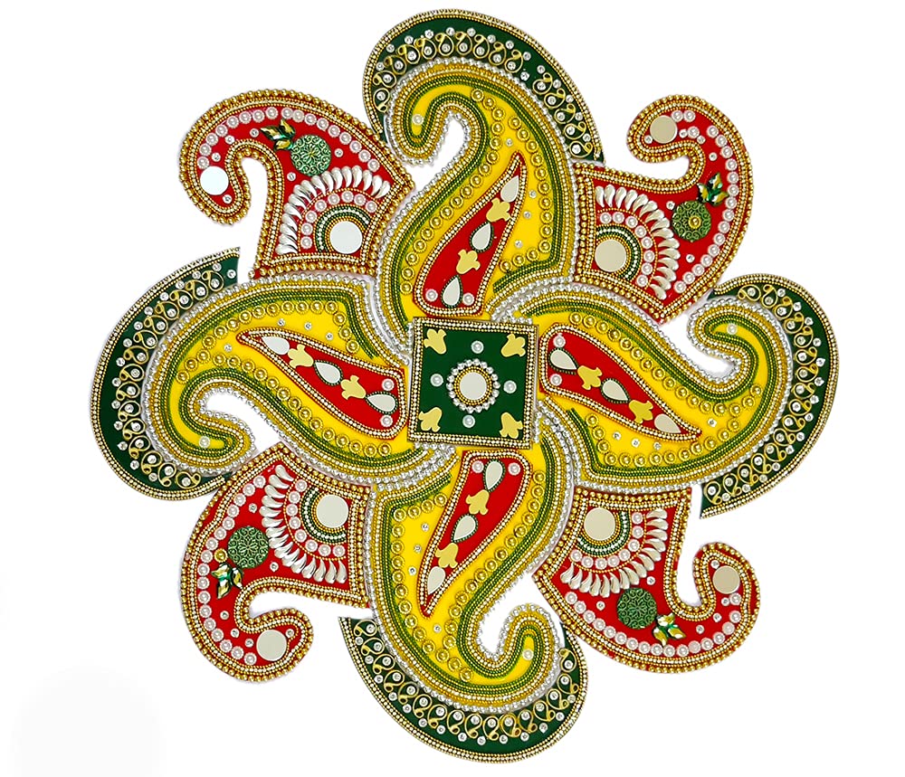 Multicolor Designer Decorative Rangoli | DMS Retail