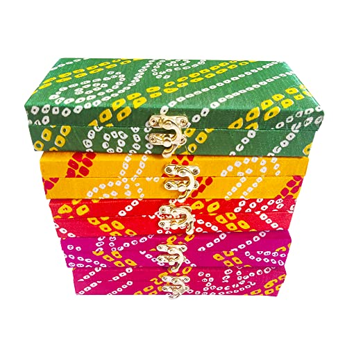 DMS RETAIL Return Gift For Wedding Box Clutch Decorative Cash Box, Shagun Box, Gifting Cash Box, Gaddi Box, Jewellery Box, Shagun Envelope Money Box Envelope Pack of (10) dmsretail