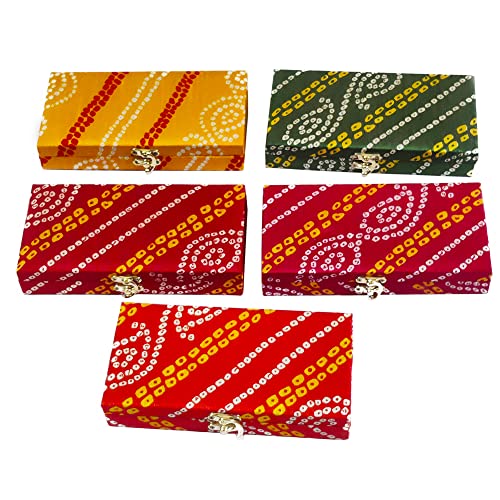 DMS RETAIL Return Gift For Wedding Box Clutch Decorative Cash Box, Shagun Box, Gifting Cash Box, Gaddi Box, Jewellery Box, Shagun Envelope Money Box Envelope Pack of (10) dmsretail