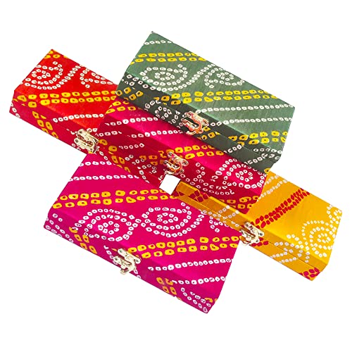 DMS RETAIL Return Gift For Wedding Box Clutch Decorative Cash Box, Shagun Box, Gifting Cash Box, Gaddi Box, Jewellery Box, Shagun Envelope Money Box Envelope Pack of (10) dmsretail