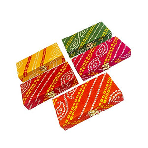 DMS RETAIL Return Gift For Wedding Box Clutch Decorative Cash Box, Shagun Box, Gifting Cash Box, Gaddi Box, Jewellery Box, Shagun Envelope Money Box Envelope Pack of (10) dmsretail