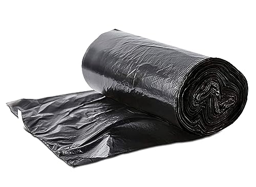 DMS RETAIL Small Black Biodegradable Garbage Bags for Dustbin | 30 Bags per Roll | Dustbin Trash Bag for Home & Office Use (Pack of 16, Small) dmsretail