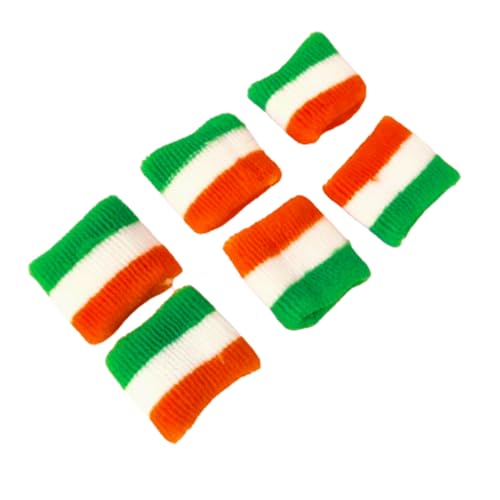 DMS RETAIL Tiranga Indian Wrist Band Tricolor - Tricolor Bracelet for Independence Day, Republic Day Celebrations Unisex, Free Size Hand Band For Independence Day And Republic Day Pack of (2) dmsretail