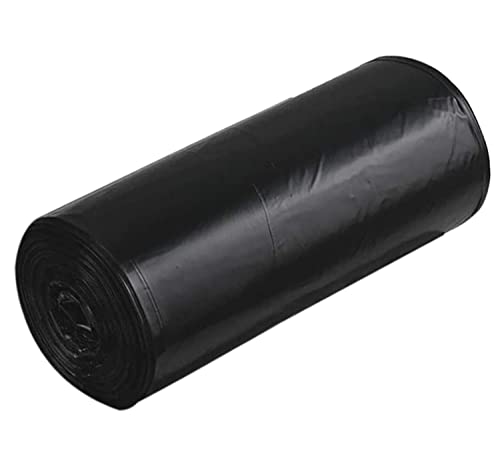 DMS RETAIL lARGE Black Biodegradable Garbage Bags for Dustbin | 15 Bags per Roll | Dustbin Trash Bag for Home & Office Use (Pack of 12, Large) dmsretail