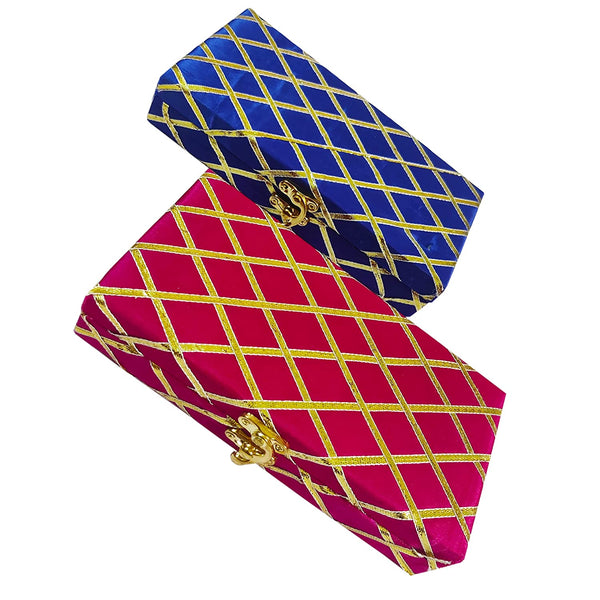Gottapatti Designer Envelope Coin Box|Clutch Box|Return Gift For Wedding|Mehendi Favour Box dmsretail