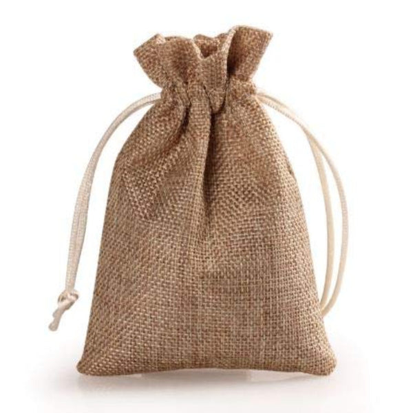 Jute Linen Potlis Bags Natural Jute Bags Return Gift Potli Bags Shagun Pouches dmsretail