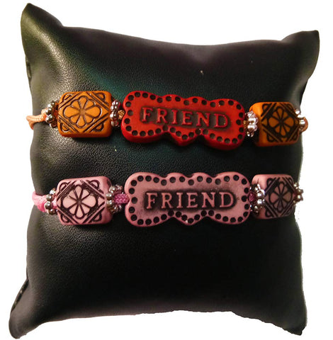 Multicolor Friendship Bracelet For Girls And Boys Friendship Band For Boys Friendship Belt for Friends Lucky Bracelet (Pack Of 2 Band) dmsretail