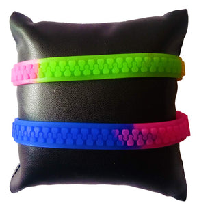 Multicolor Neon Friendship Bracelet For Girls And Boys Friendship Band For Boys Friendship Belt for Friends Lucky Bracelet (Pack Of 2 Band) dmsretail