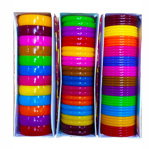 Plastic Bangle Set For Daily Wear Or Plastic Bangle Set For Jewellery Making dmsretail