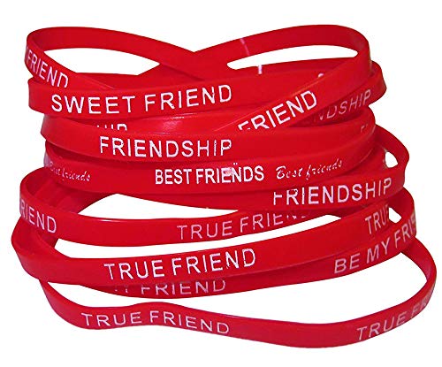 Red Thin Size Friendship Bracelet For Girls And Boys Friendship Band F dmsretail