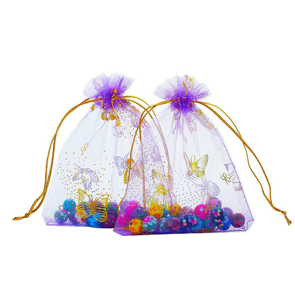Return Gift Favors Organza Bags Jewellery Packing Pouch 10X14 CMS dmsretail